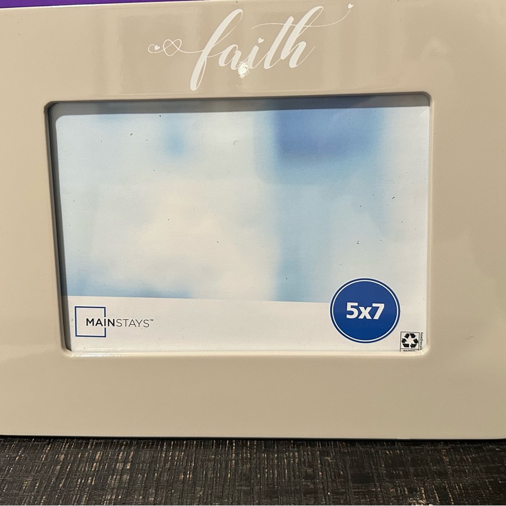 Mainstays Black and White Photo Frame